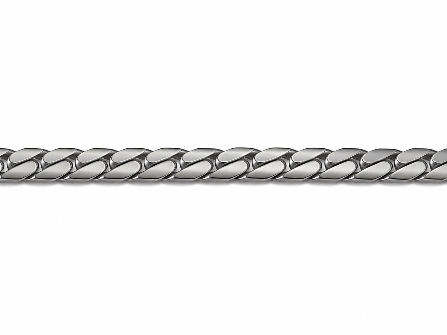 Stainless Steel Flat Cuban Chain