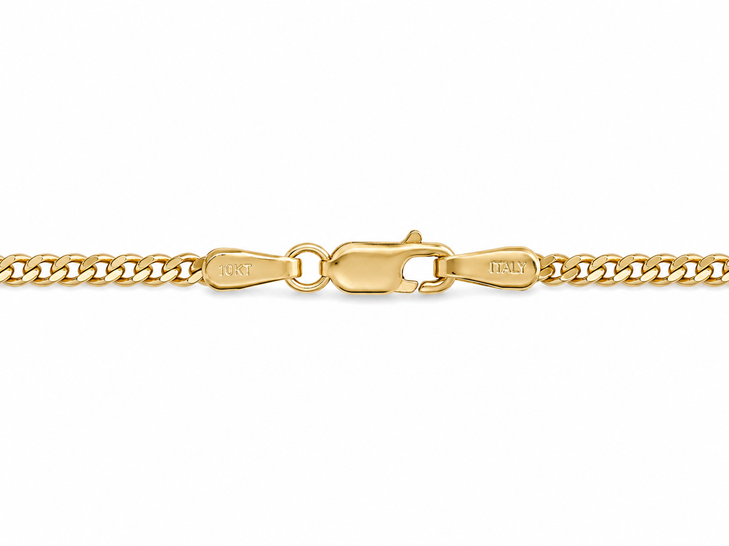 10KT Hollow Two Tone 2 MM Franco Chain