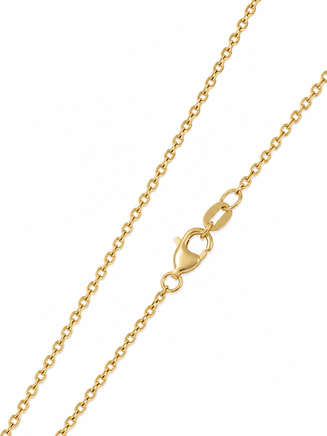 Sterling Silver Yellow Star Necklace