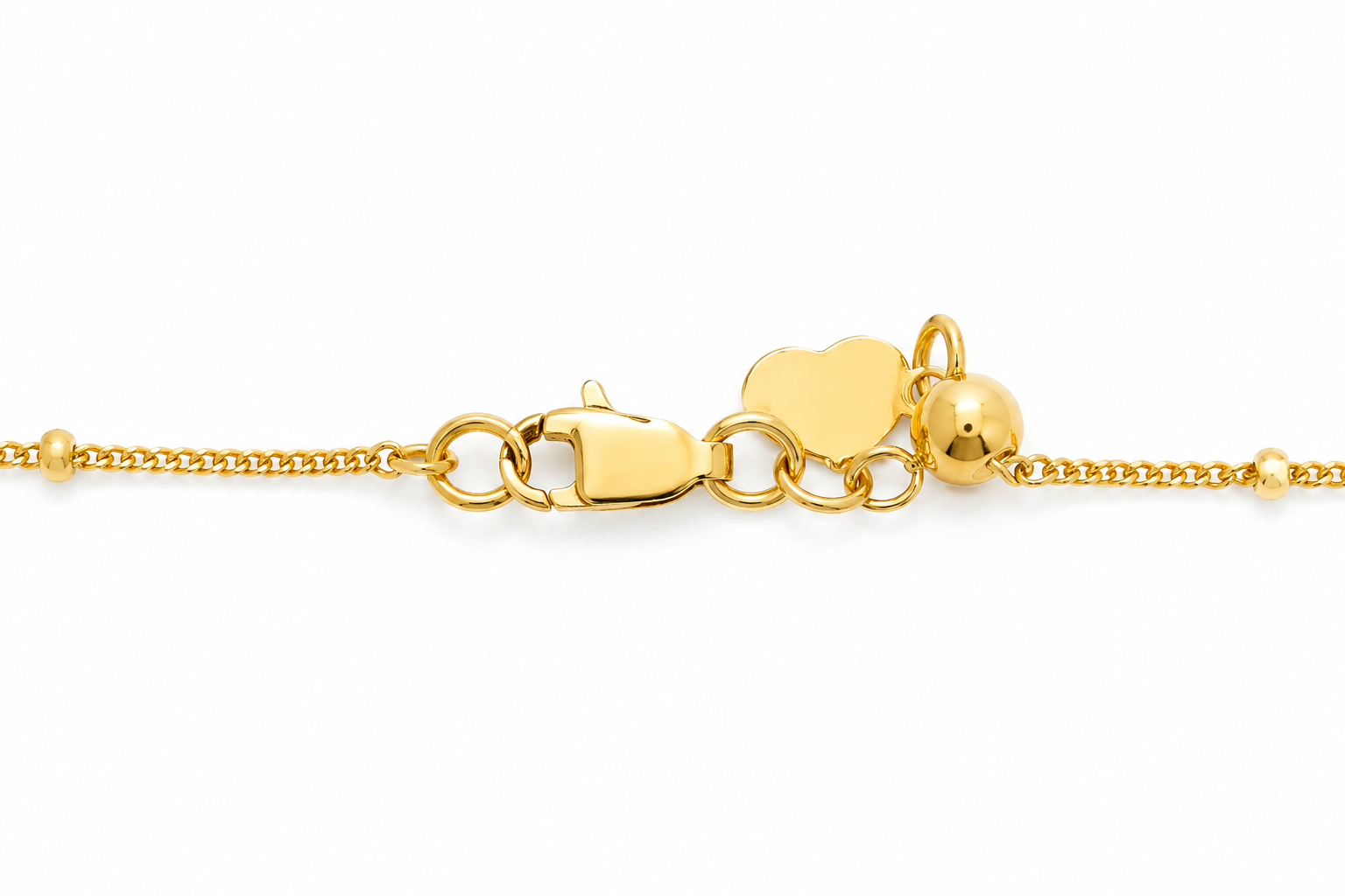 14KT Yellow Gold Ladies Rosary Necklace