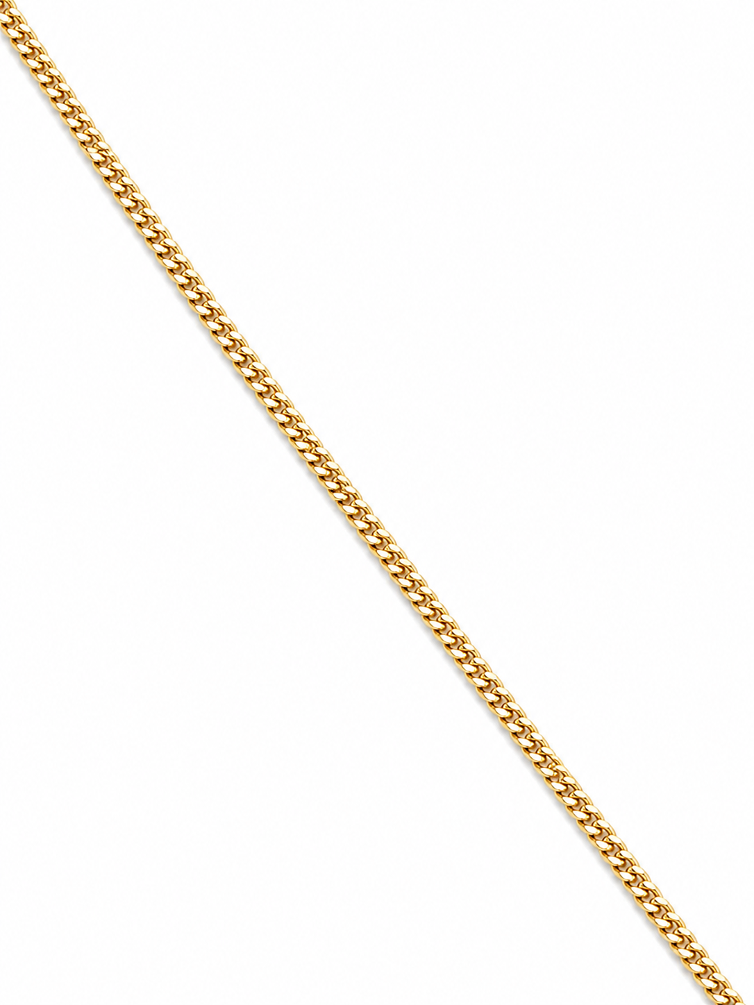 10KT Hollow Tri Tone Gold 1 MM Star Charm Designer Necklace