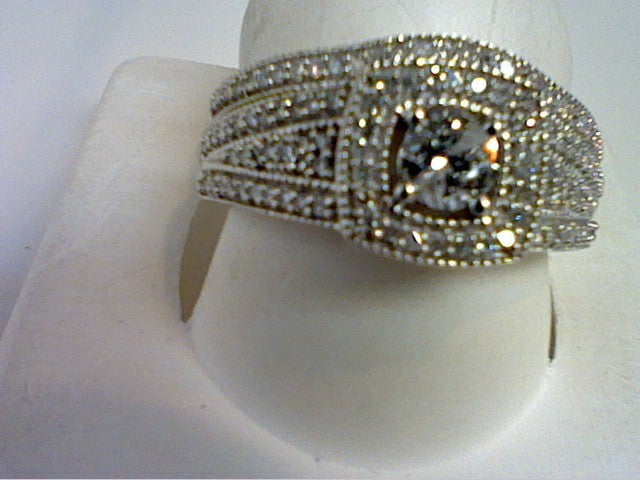 14K Whitespl Price: 0.50Ct D-Ladies Ring (One Band)