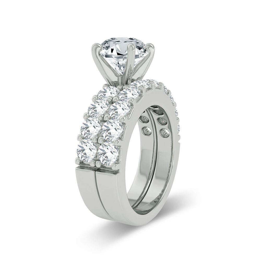 14K White Gold 2.00Ct Diamond Semi Mount