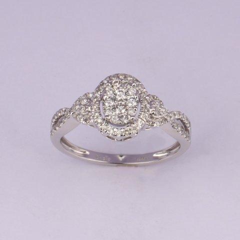 10K Yellow 0.50Ct D-Ladies Rings