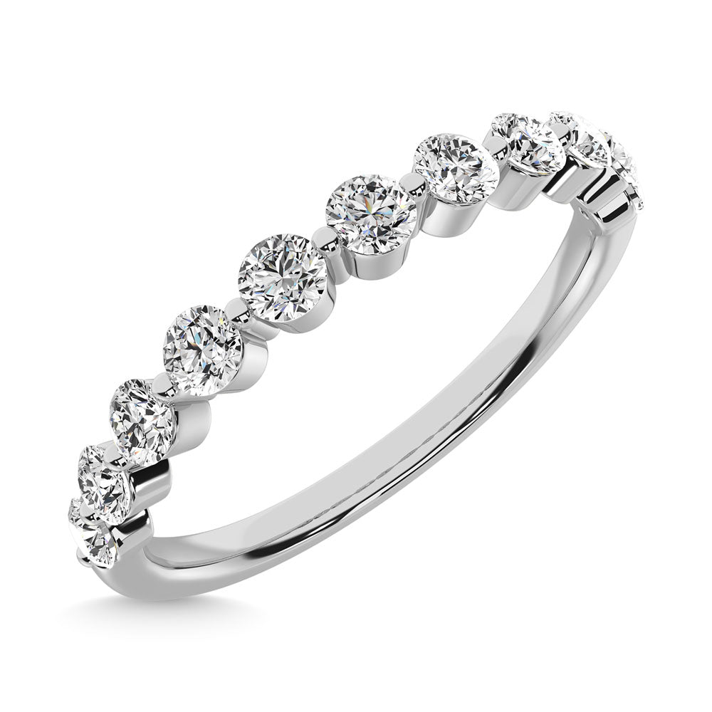 Diamond 1 Ct.Tw. Stackable Ring In 14K White Gold