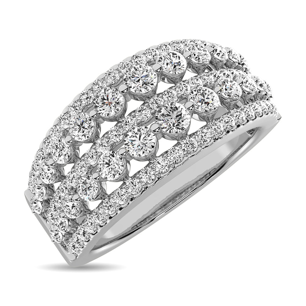 Diamond 1 ct tw Ladies Band in 14K White Gold