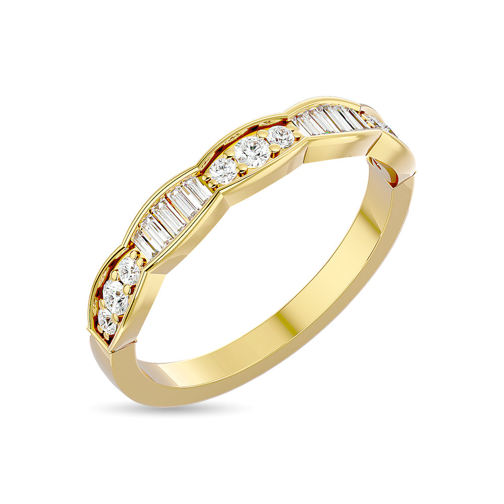 Diamond 1/3 Ct Tw Band In 14K Yellow Gold