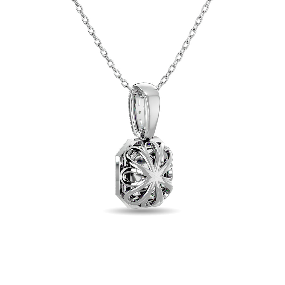 Diamond 1/2 ct tw Fashion Pendant in 14K White Gold