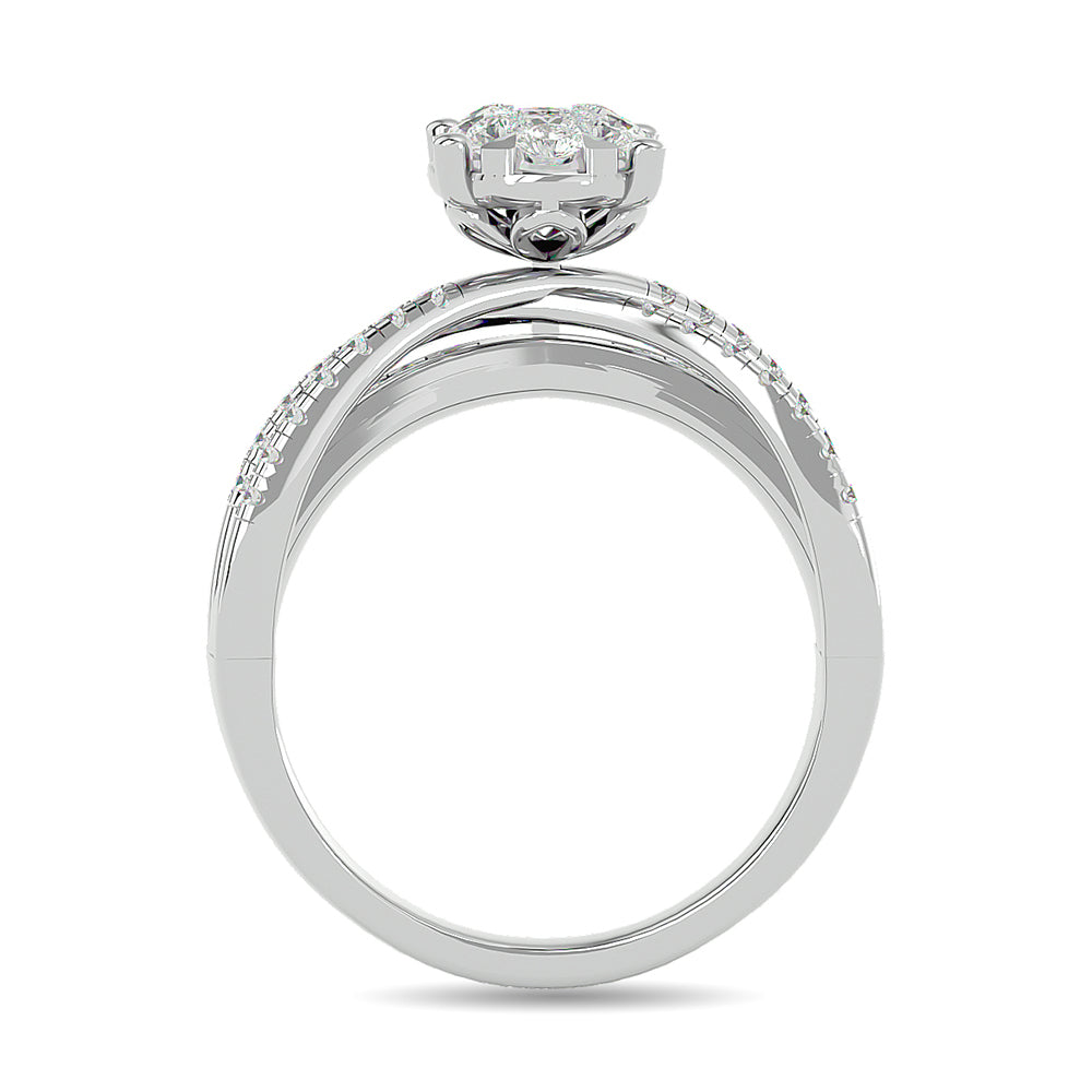 Diamond 1 ct tw Engagement Ring in 14K White Gold