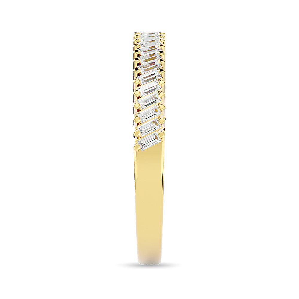 Diamond Ladies Band 1/4 Ct Tw In 14K Yellow Gold