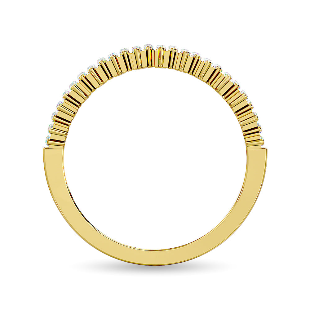 Diamond Ladies Band 1/4 ct tw in 14K Yellow Gold