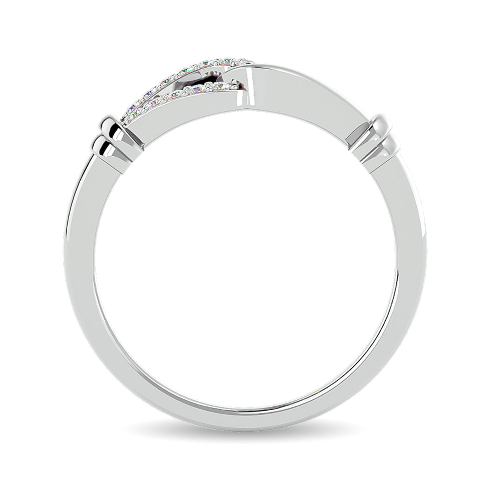 Diamond Fashion Ring 1/6 ct tw in 10K White Gold