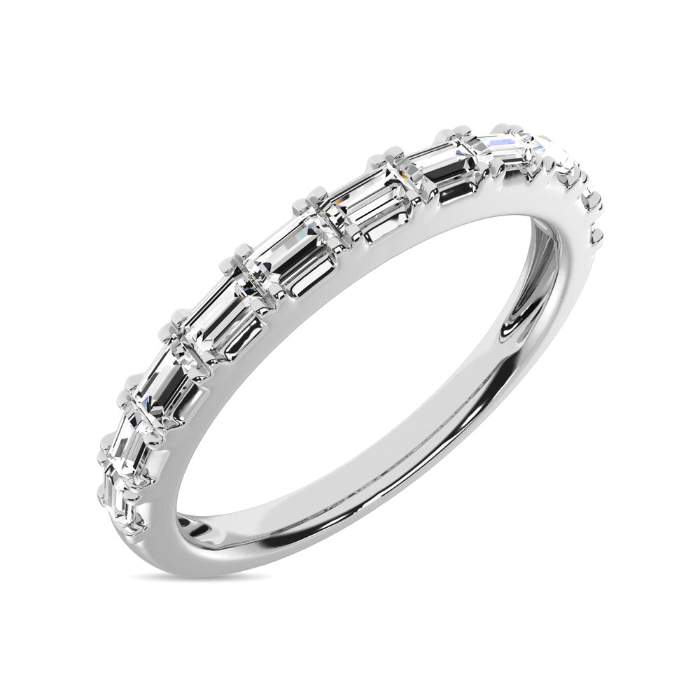 Diamond 1/4 Ct Tw Anniversary Ring In 14K White Gold
