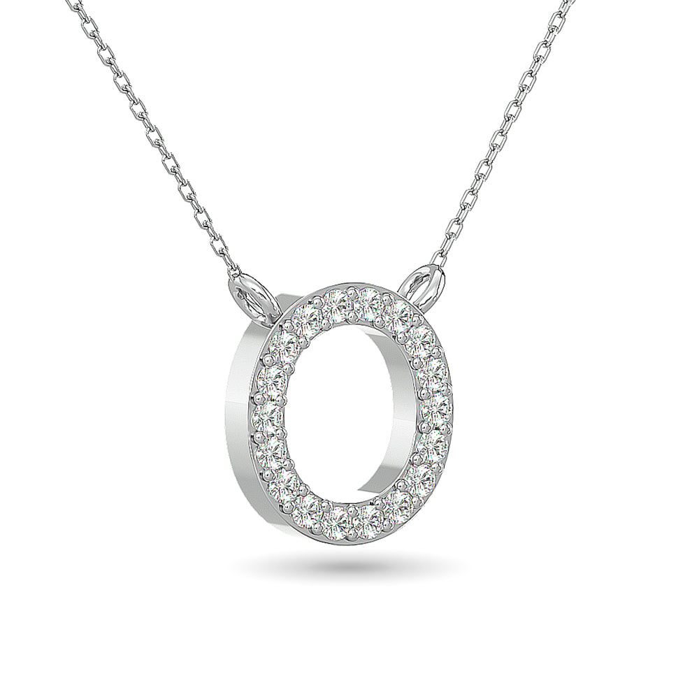 10Kt White Gold 1/12Ct Tw Diamond Pendant