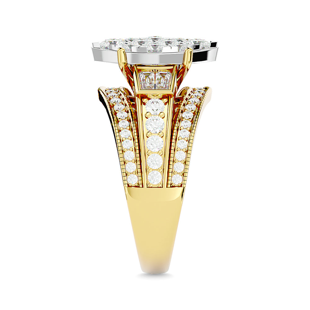 Diamond 1 1/2 Ct.Tw. Engagement Ring in 14K Yellow Gold