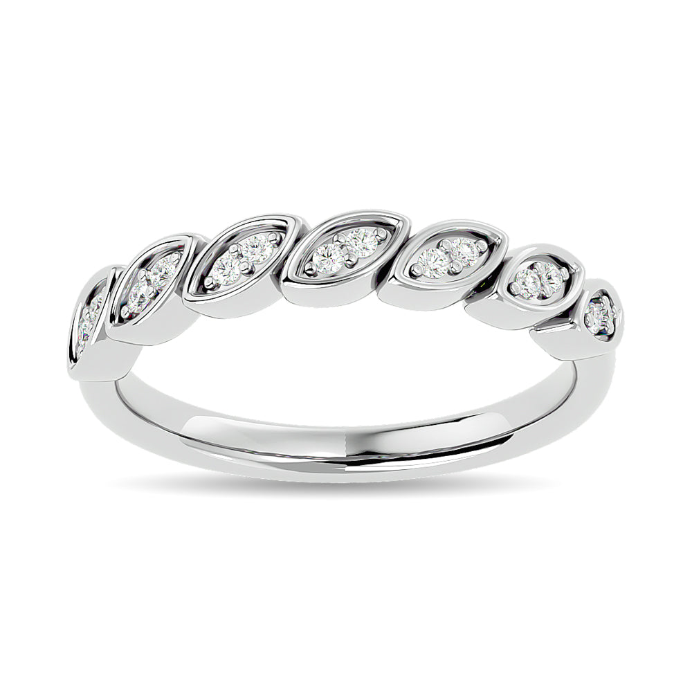 Diamond 1/10 ct tw Stackable Ring in 14K White Gold