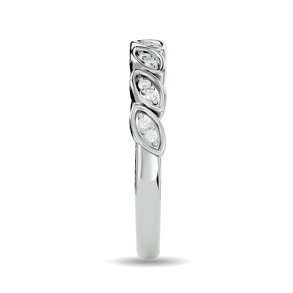 Diamond 1/10 ct tw Stackable Ring in 14K White Gold