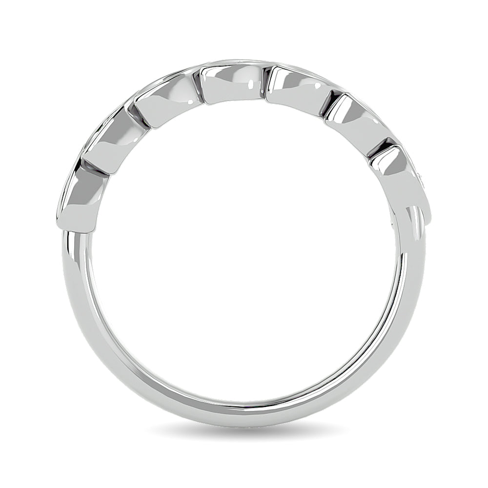 Diamond 1/10 ct tw Stackable Ring in 14K White Gold