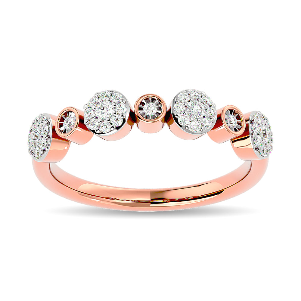 Diamond 1/6 ct tw Stackable Ring in 14K Rose Gold