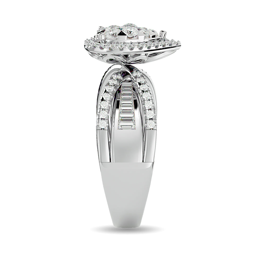 Diamond 1 ct tw Engagement Ring in 14K White Gold