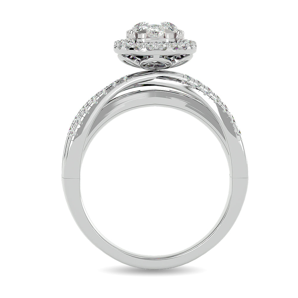 Diamond 1 ct tw Engagement Ring in 14K White Gold