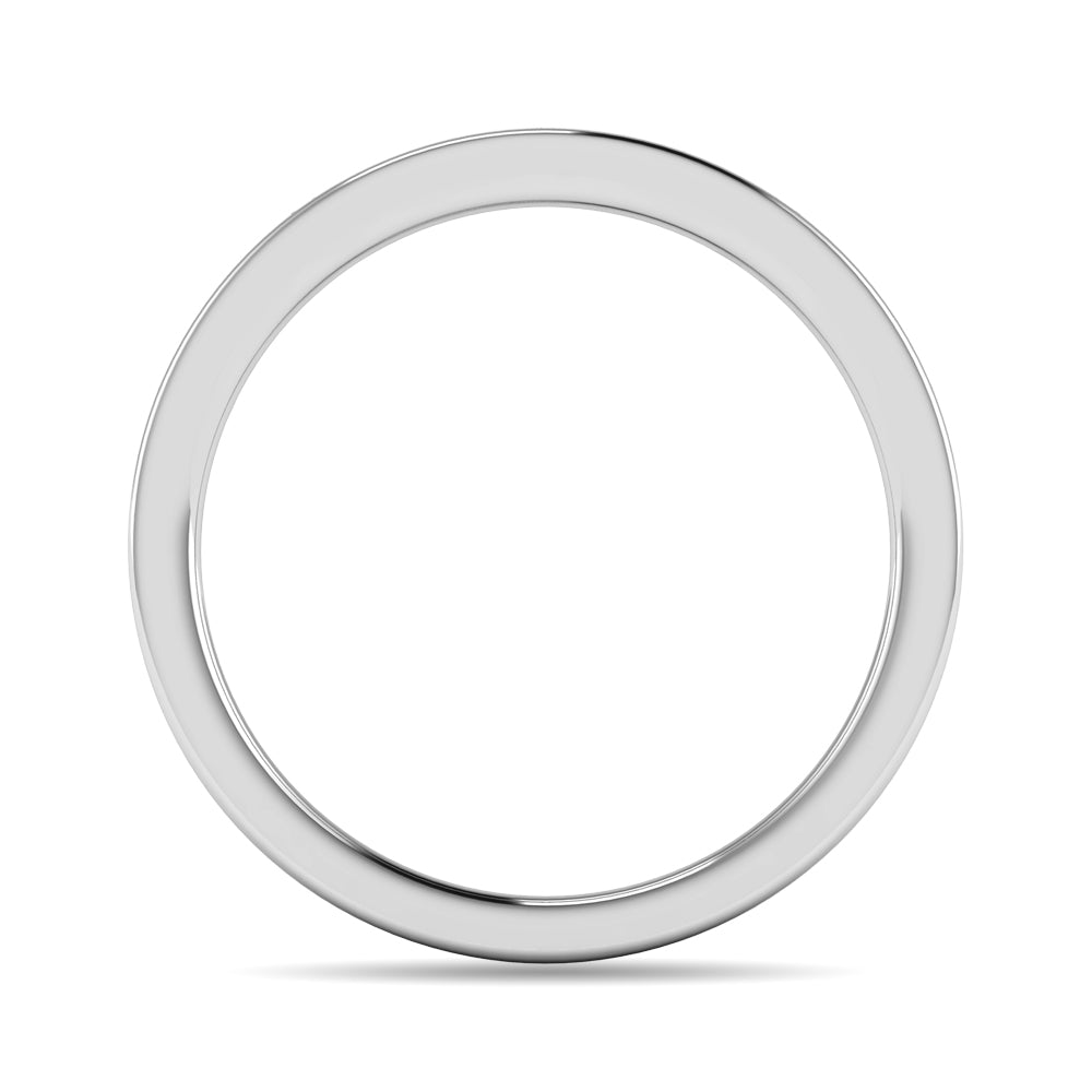 Diamond 1/6 ct tw Rount Cut Band in 14K White Gold