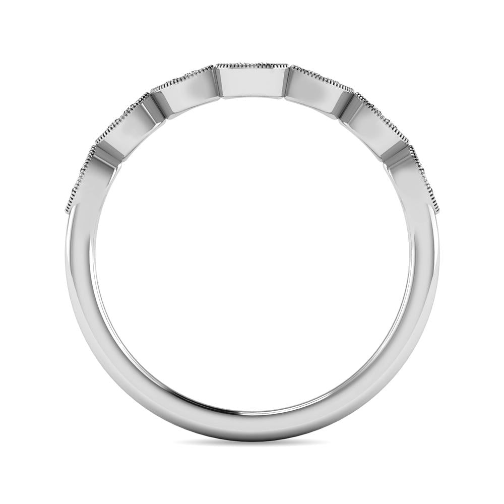 Diamond 1/20 ct tw Stackable Ring in 10K White Gold