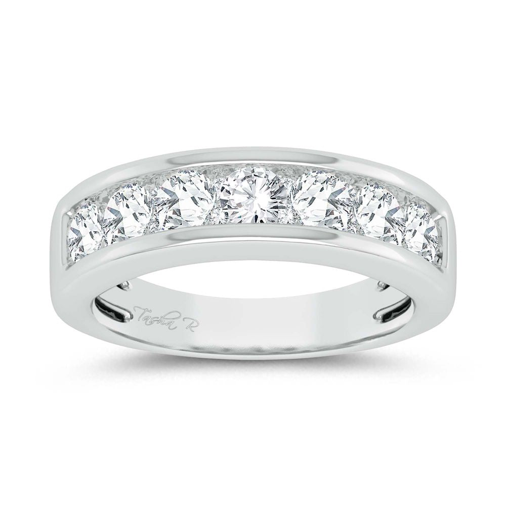 10K White Gold 1.00Ct Diamond Ladies Band