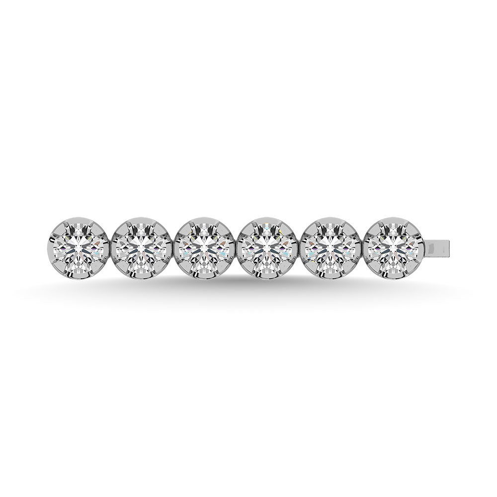 Diamond 2 Ct.Tw. 14K White Gold Tennis Bracelet