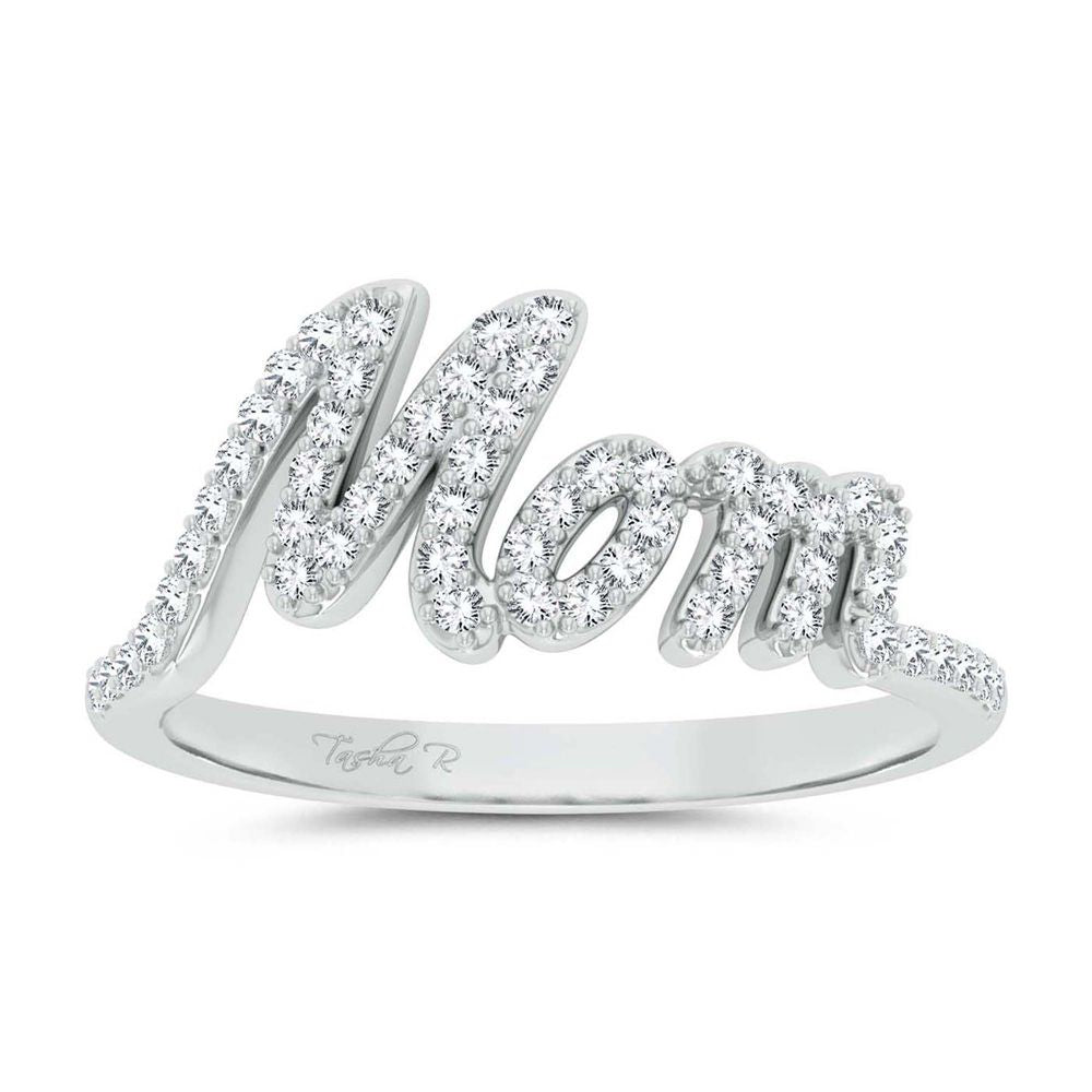 10K White Gold 0.23Ct Diamond Ring