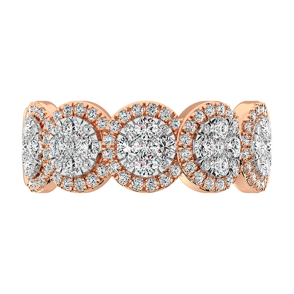 14K Yellow Gold 1 Ct.Tw. Diamond Fashion Ring