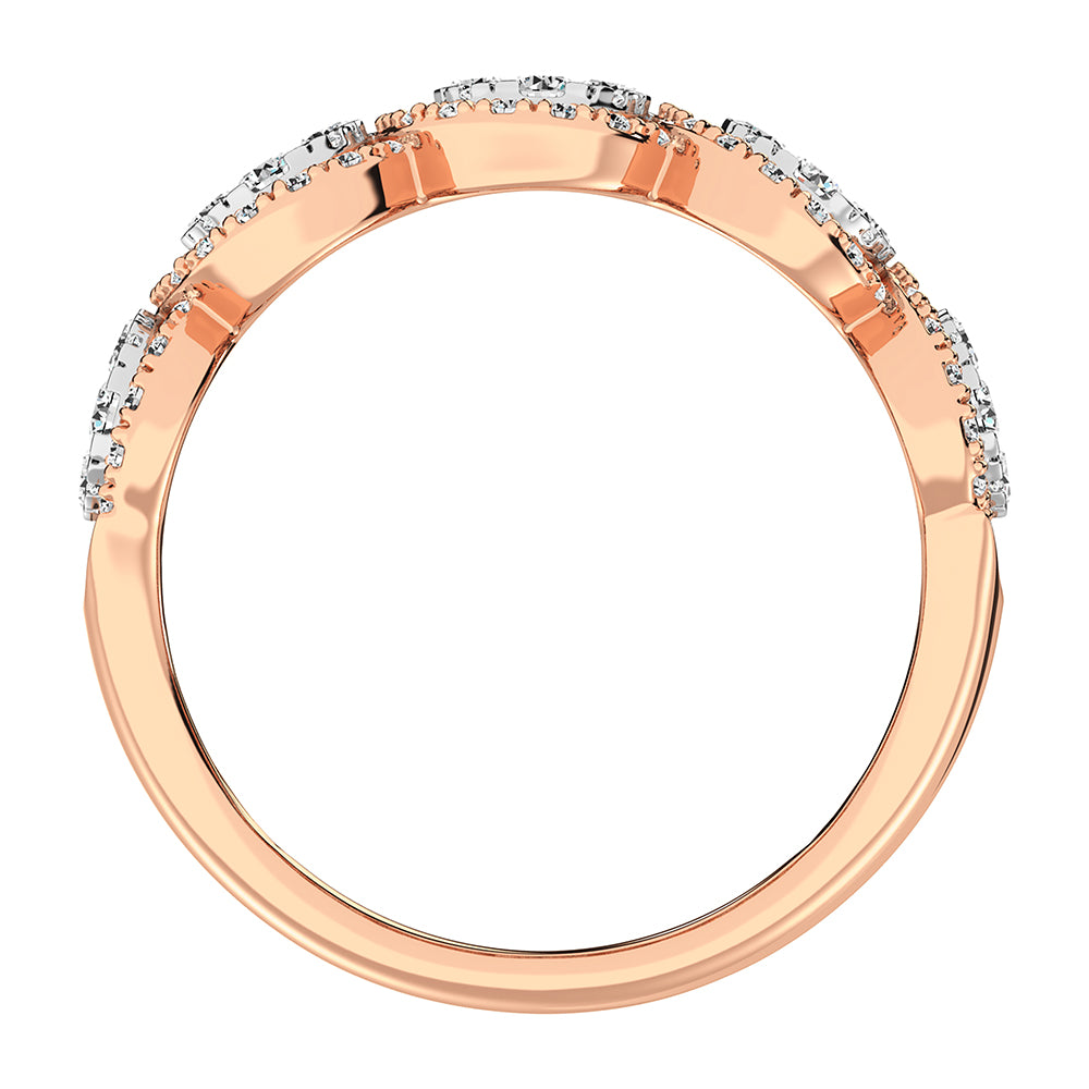 14K Yellow Gold 1 Ct.Tw. Diamond Fashion Ring