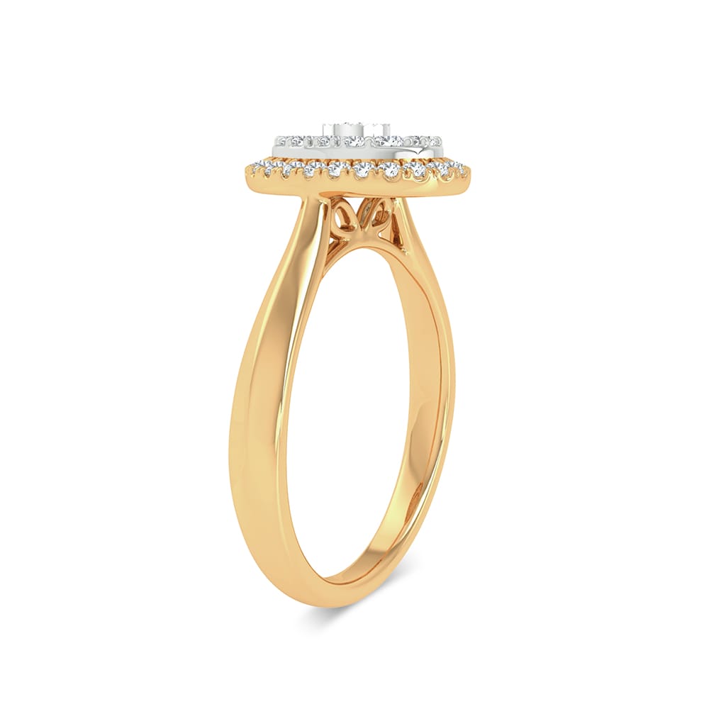 14K Yellow Gold 0.25Ct Fashion Ring