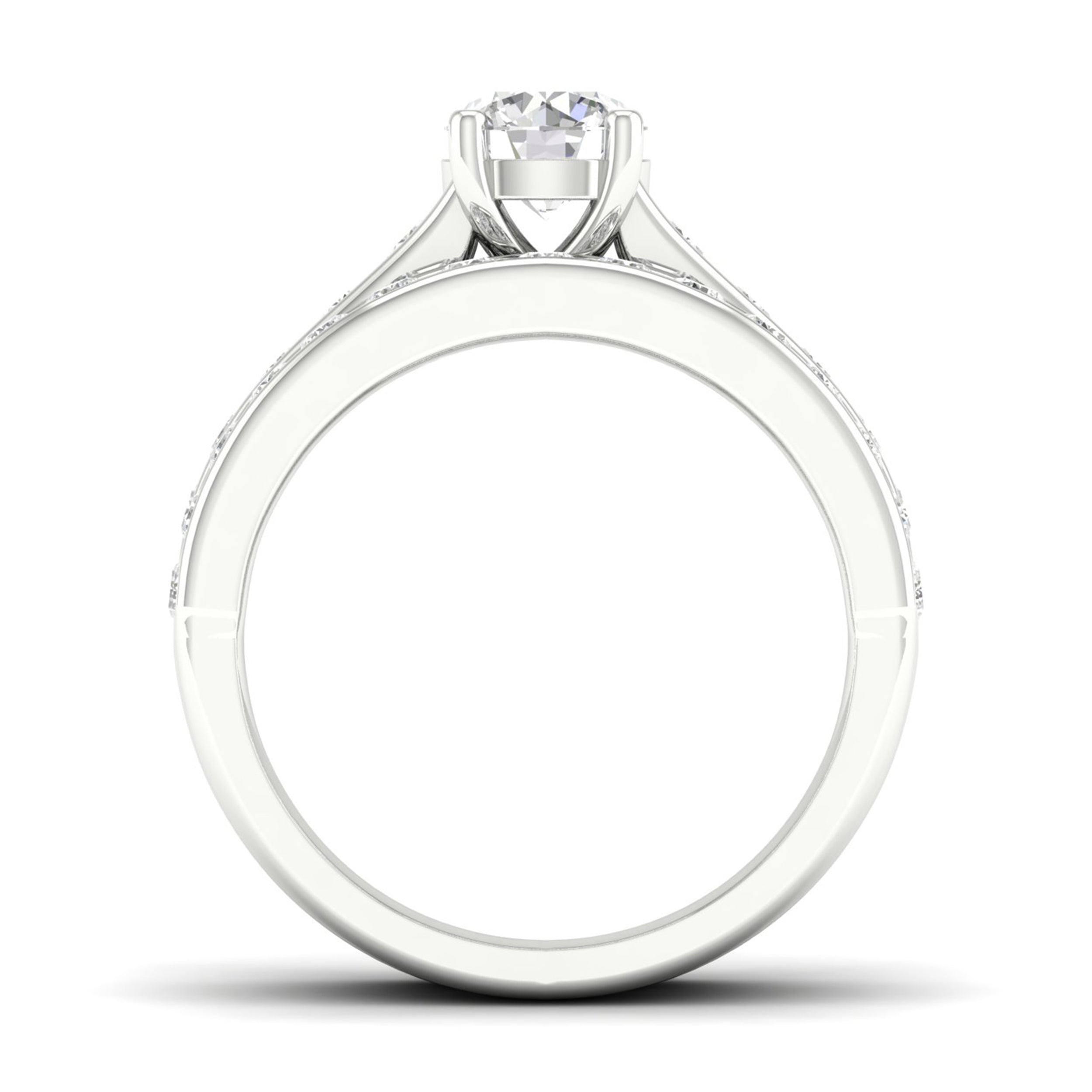14K White Gold