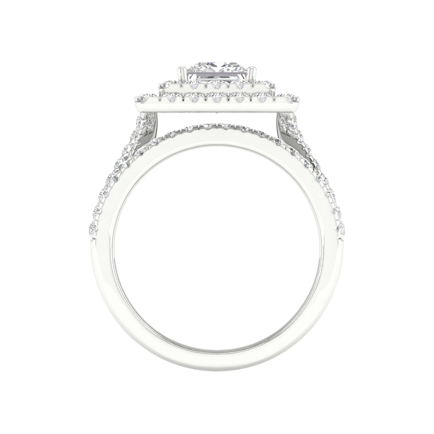 14K White Gold
