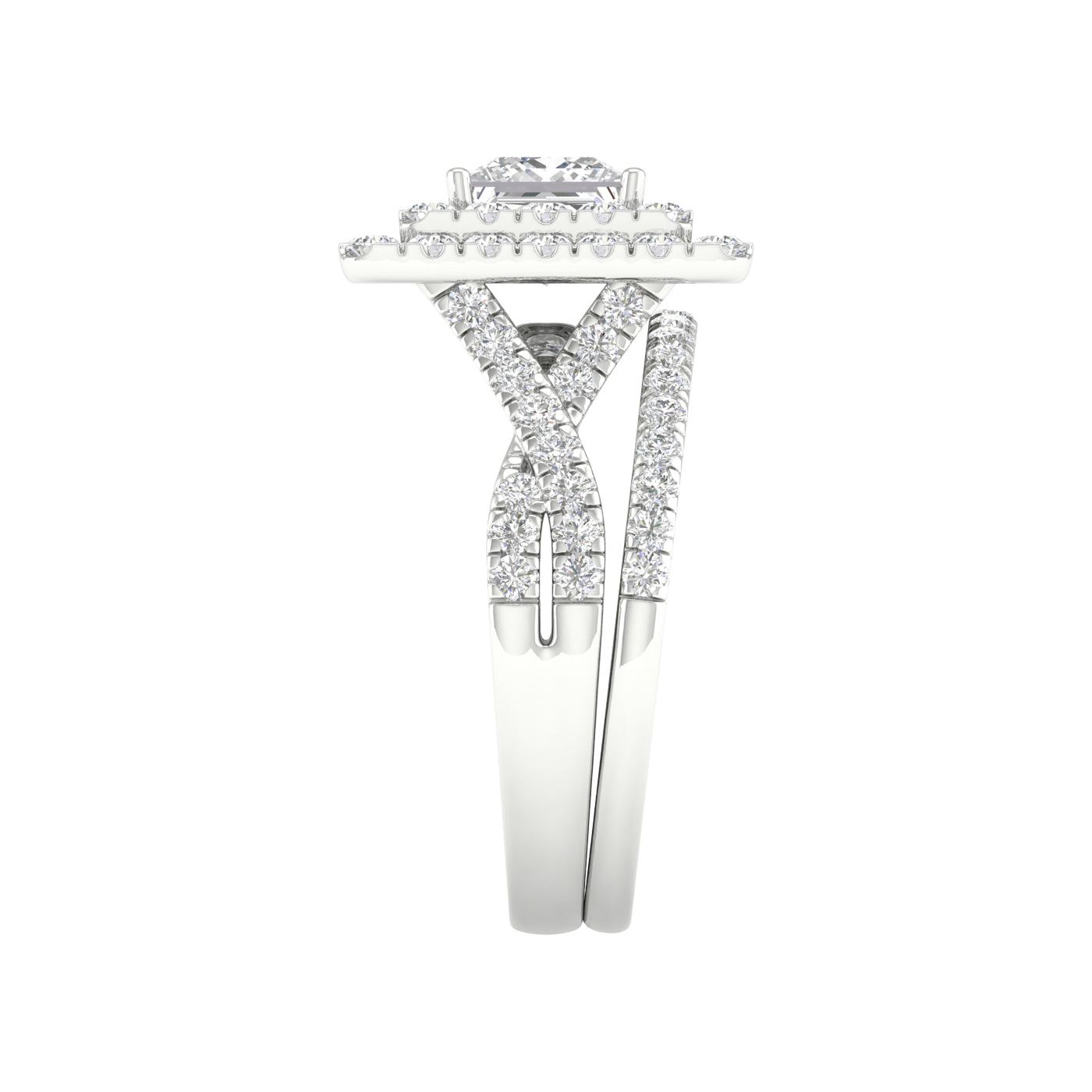 14K White Gold