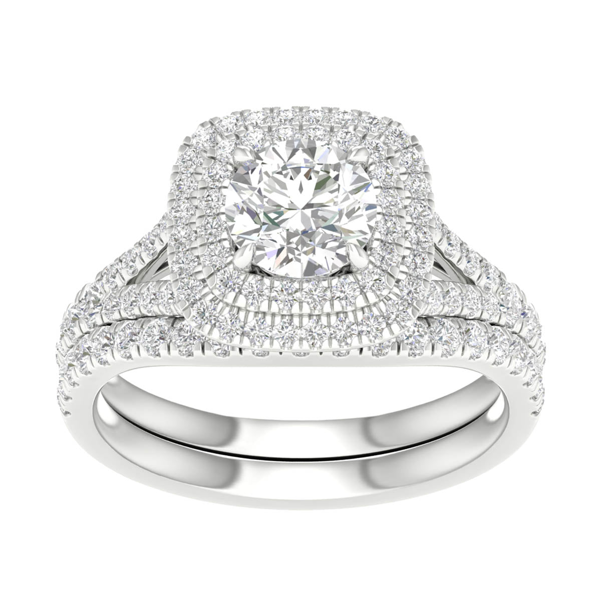 14K White Gold 1.75Ct Lab Grown Diamond Ring