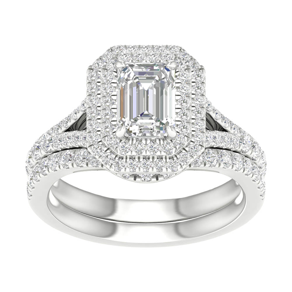14K White Gold 1.75Ct Lab Grown Bridal