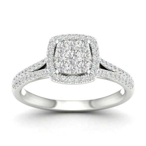 14K Yellow 0.50Ct D-Ladies Rings