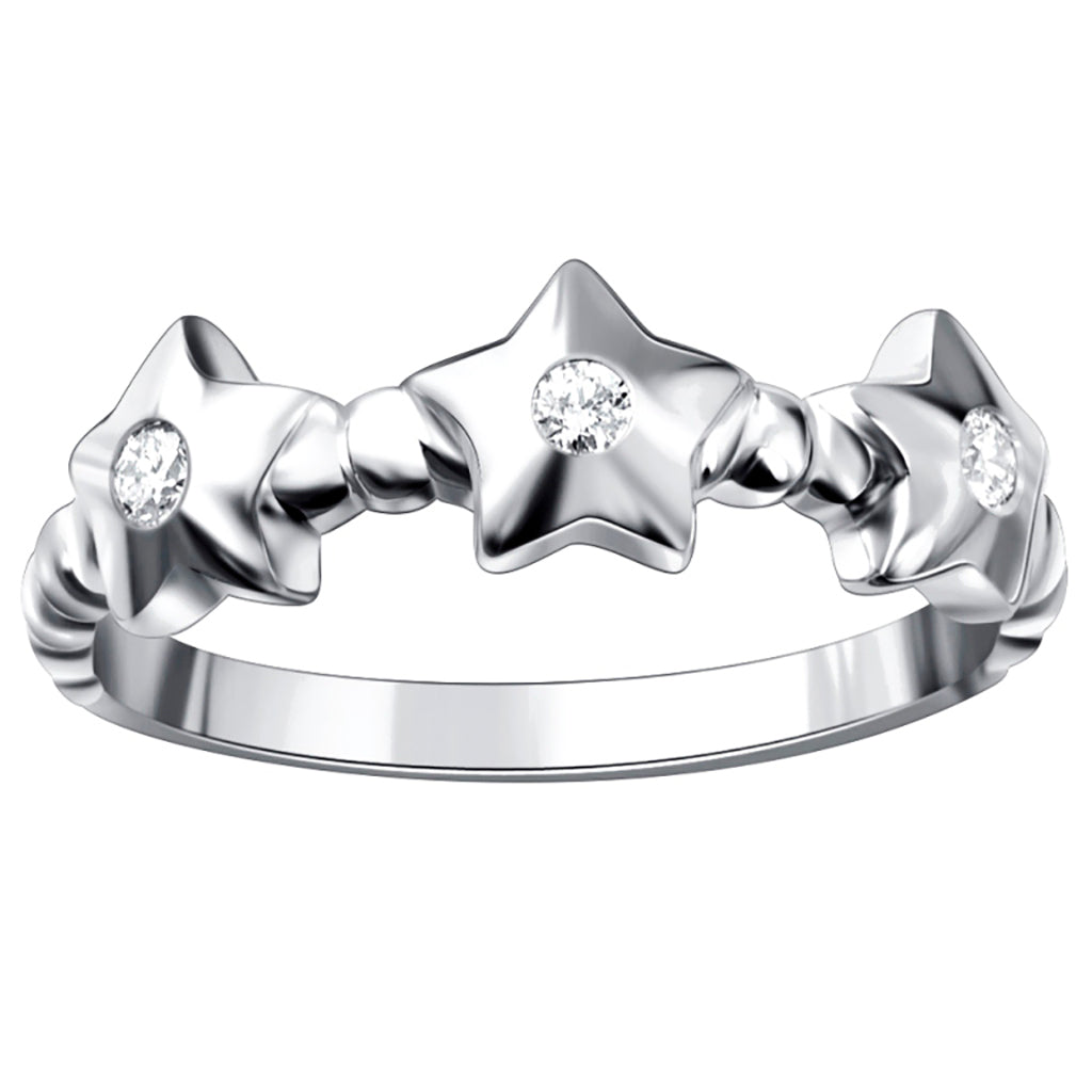 10K Whitespl Price: 0.10Ct D-Ladies Rings