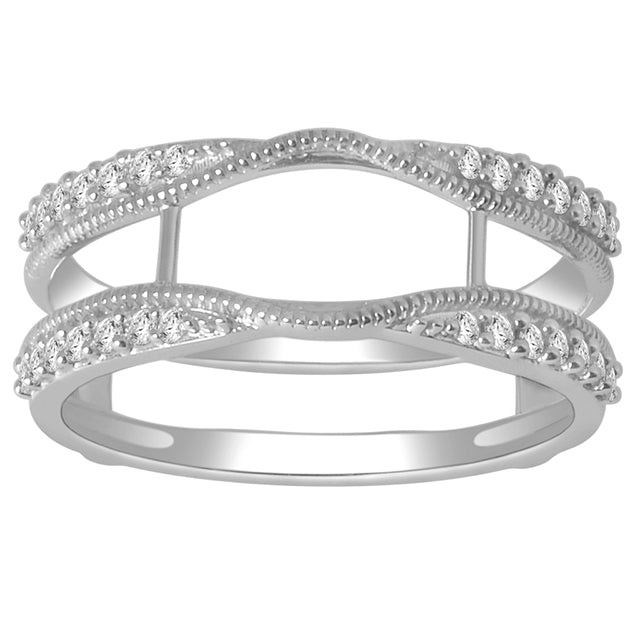 10K White 0.25Ct D-Enhancer