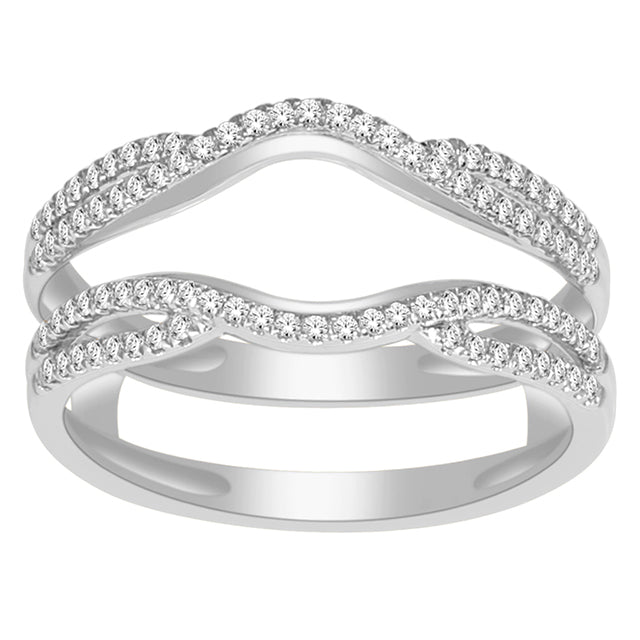 10K White 0.25Ct D-Enhancer