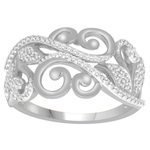 10K Whitespl Price: 0.21Ct D-Ladies Rings