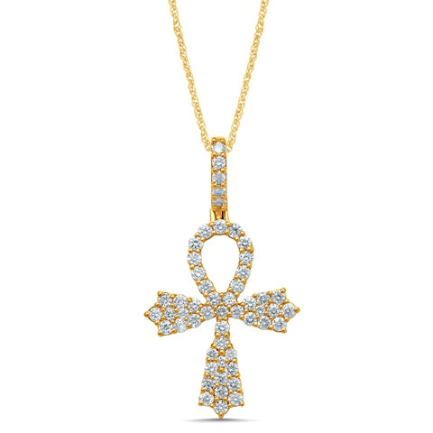 10K Yellow 0.96-1.03Ct D-Ankh