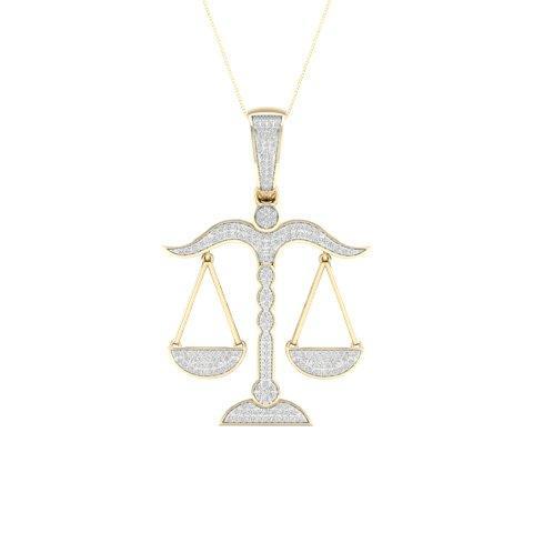 10K Yellow 0.52Ct D-Beam Balance