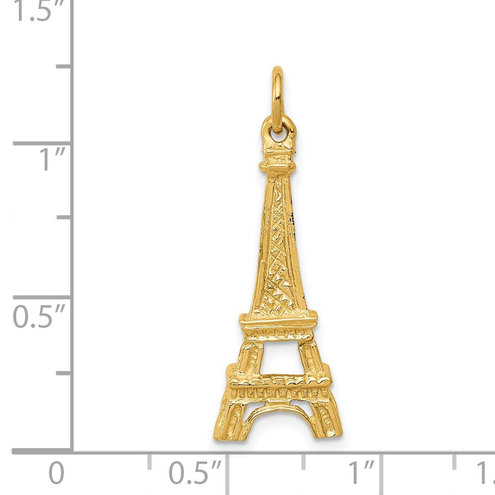 14k Eiffel Tower Charm