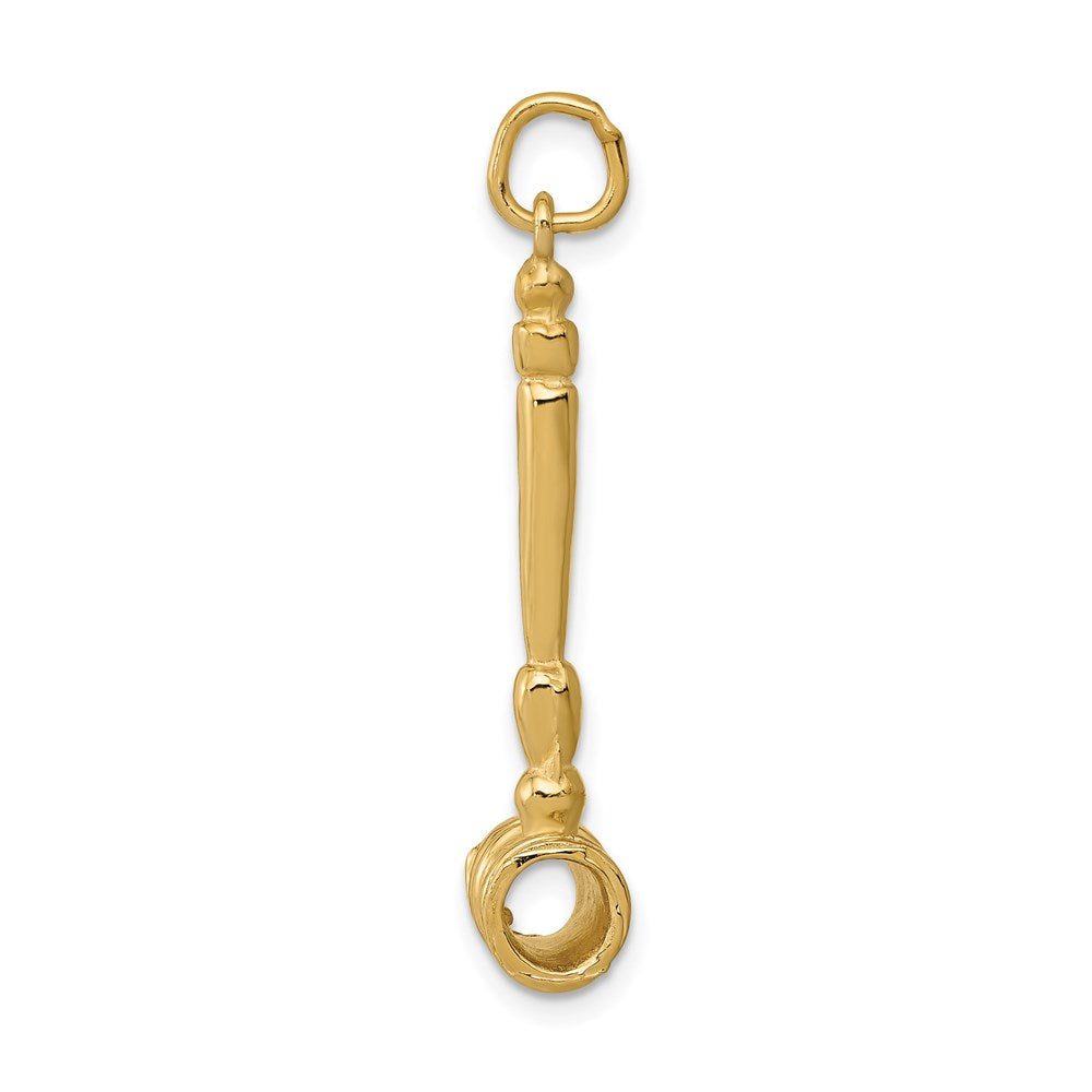 14k 3-D Gavel Charm