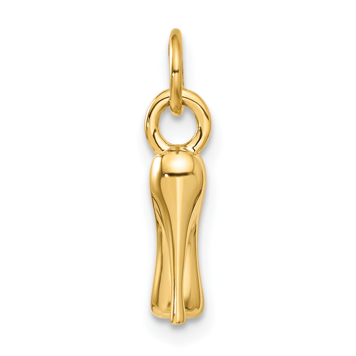 14K 3D High heel shoe Charm