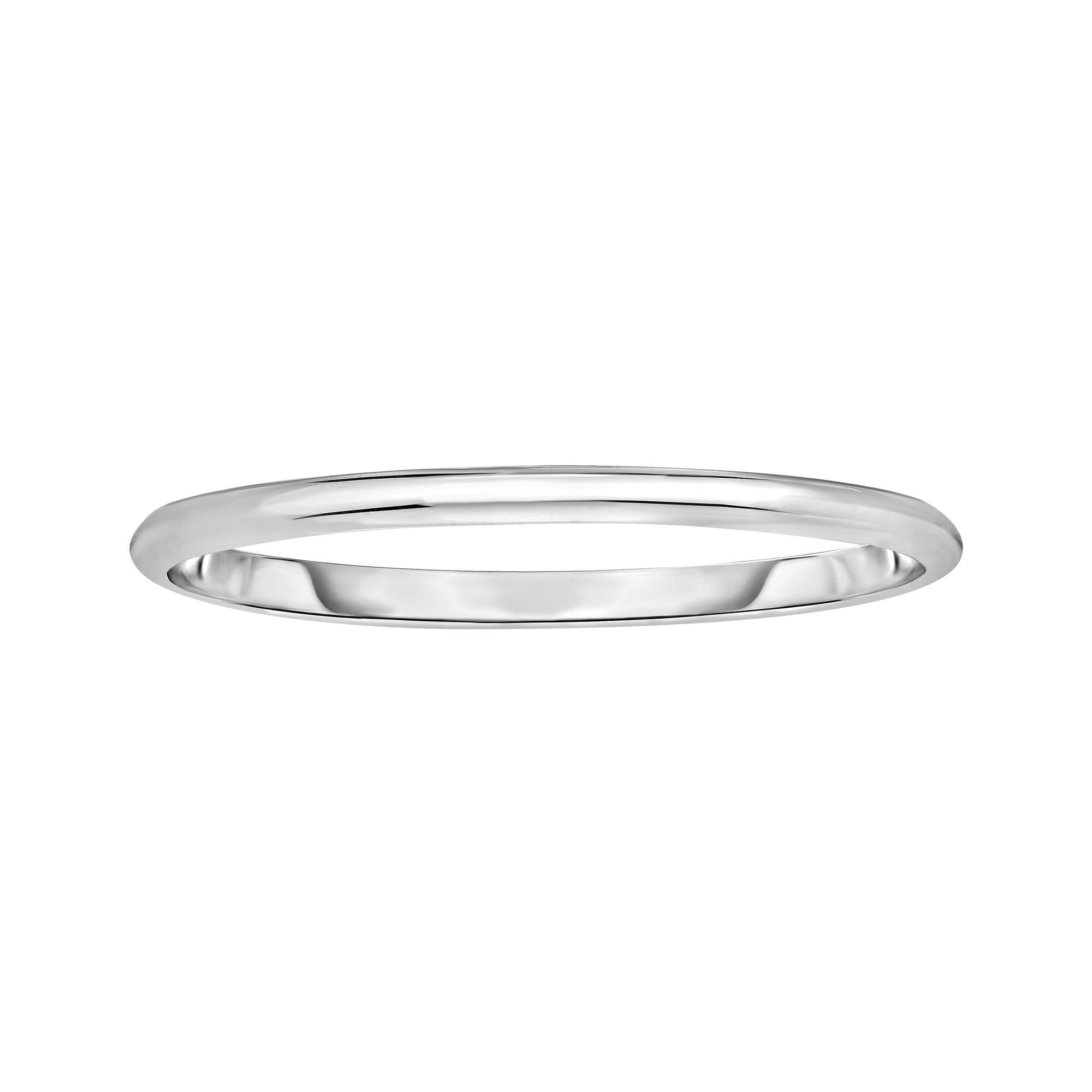 Sterling Silver 7.5" Polished 5mm Bangle