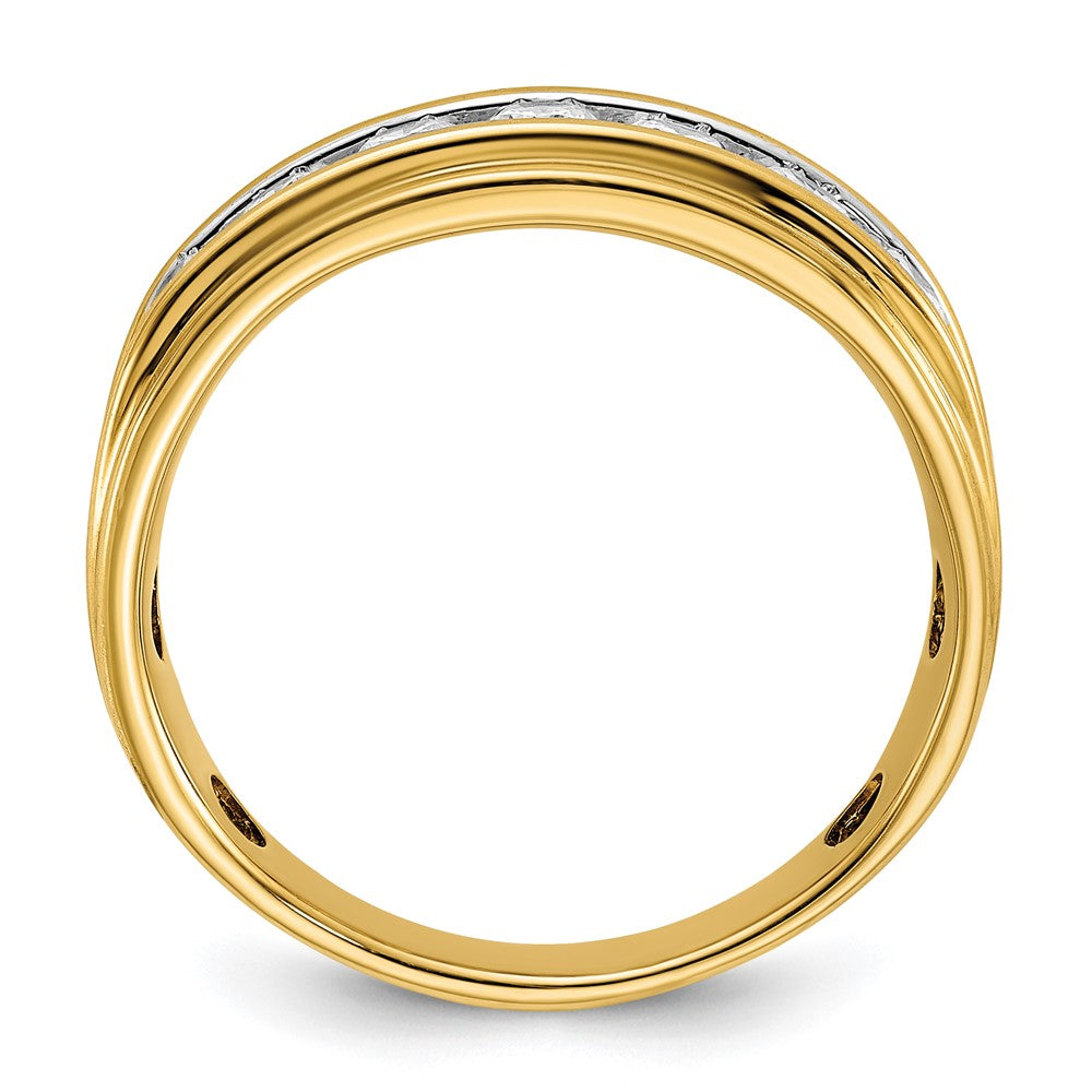 14k IBGoodman Men's Polished Ring Mounting